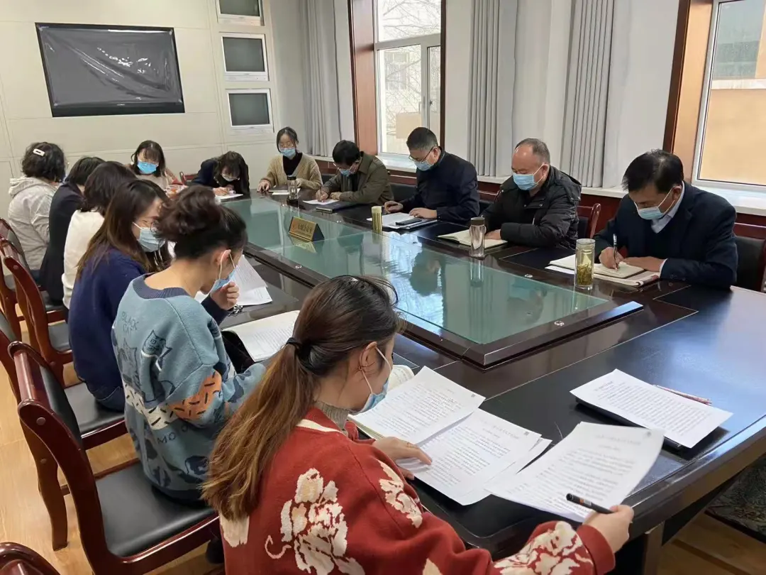 金昌市人民检察院刑检、控申部门召开 2021年度部门个人述职评议会议