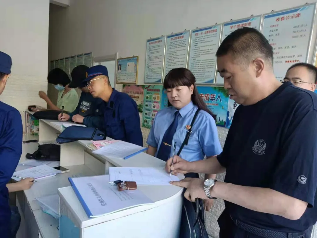 永昌县院联合职能部门针对校外培训机构开展暑期专项监督检查
