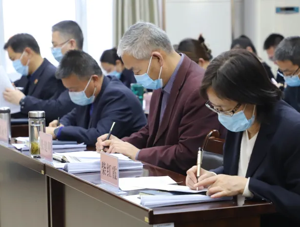 金昌市人民检察院召开2021年度述职评议大会