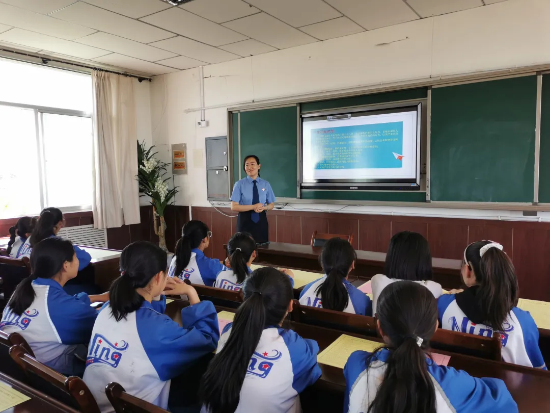 【我为群众办实事】预防未成年人犯罪法治进校园之金川区宁远中学