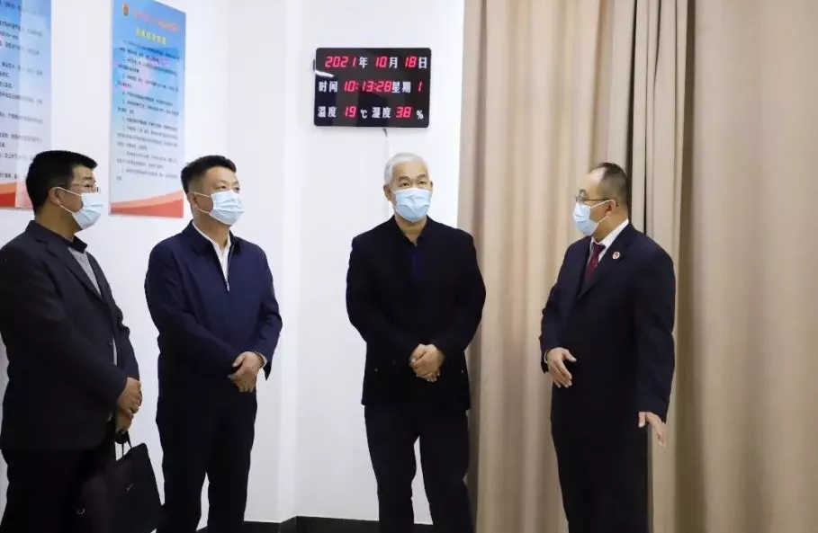 金昌市人民检察院党组书记、代理检察长张建明调研督导基层院工作