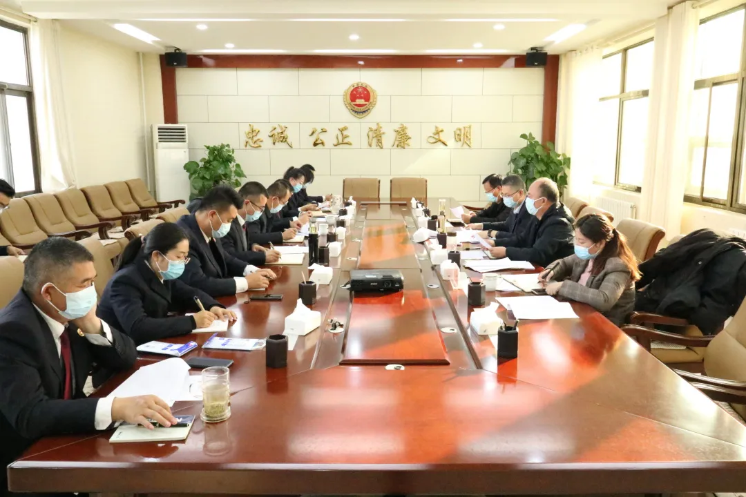 金昌市检察院副检察长李春荣督导调研基层院刑事检察业务工作