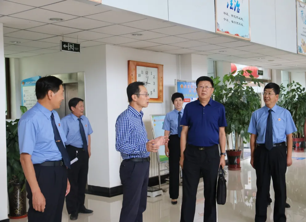 “守三心 抓主业 强队伍 促发展” 金昌市检察院检察长罗新超调研督导金川区院工作